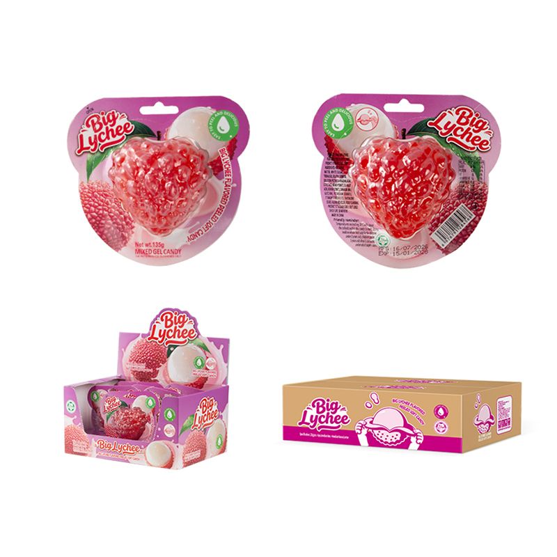 Big Juicy Lychee gummy Candy