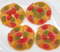 Multi-shaped gummy candies