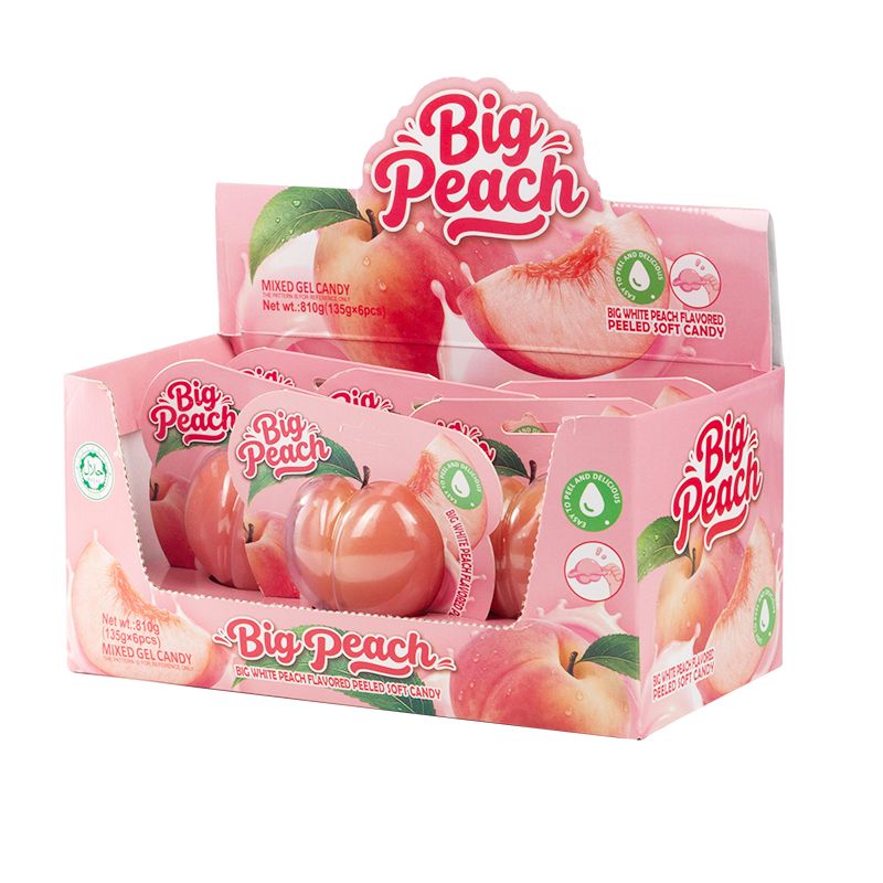 Big Juicy Peach Gummy Candy