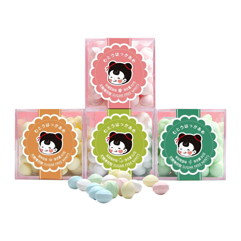 Jinjin Sugar Cube Mint Candy