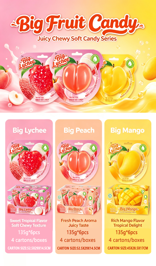 Juicy Lychee chewy Candy